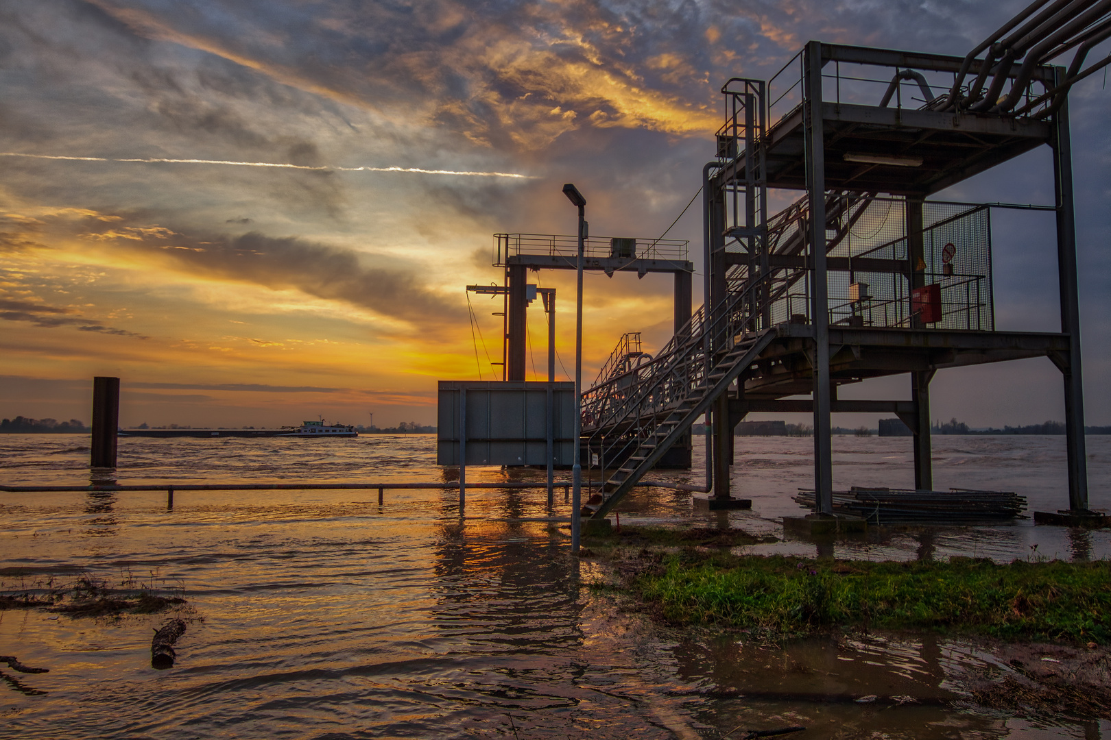 Landing stage Wesel