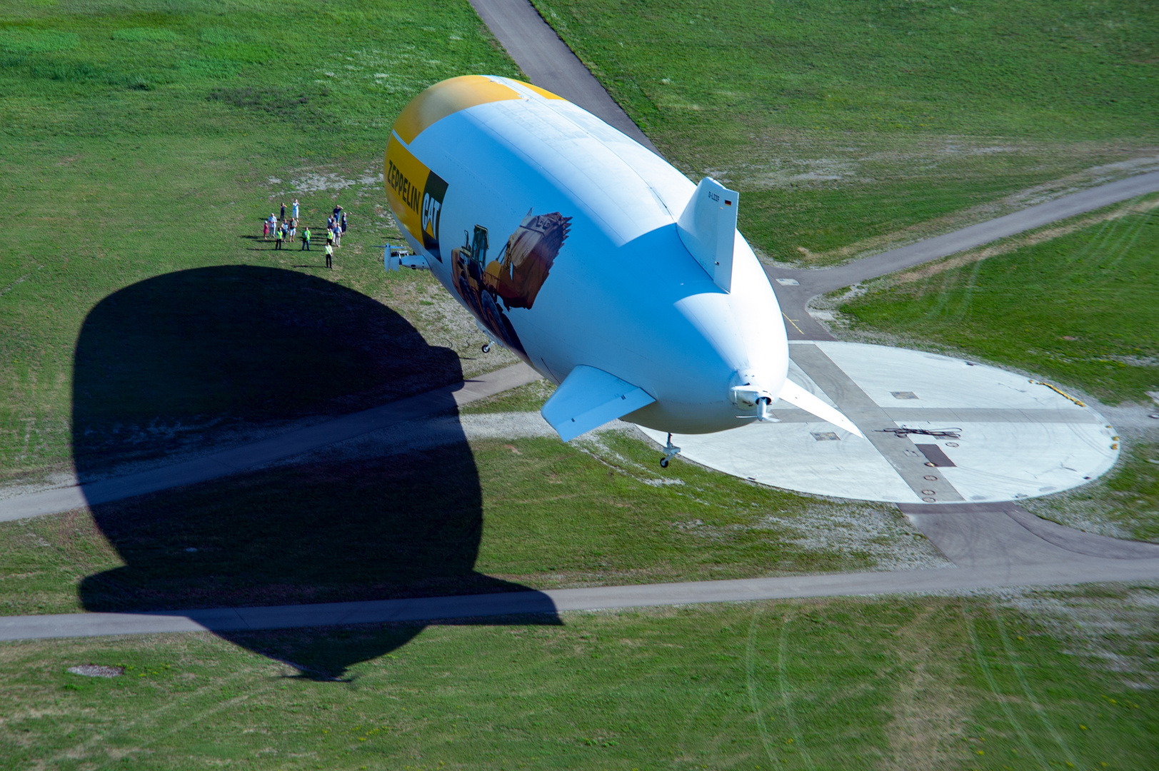 Landing the other Zeppelin