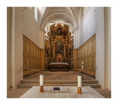 Landkreis - Goslar " Klosterkirche - der Altar "