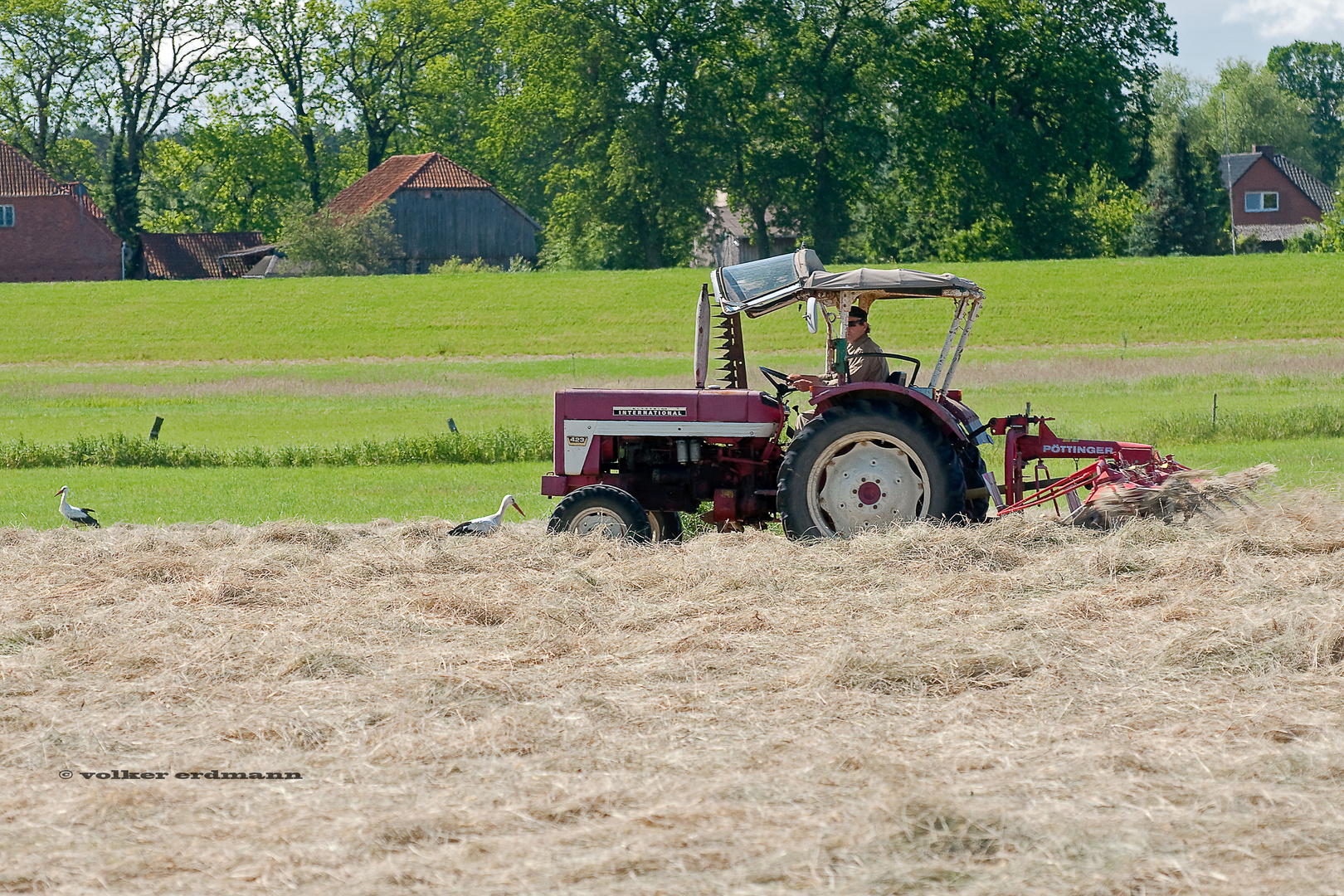 Landleben Heuwenden