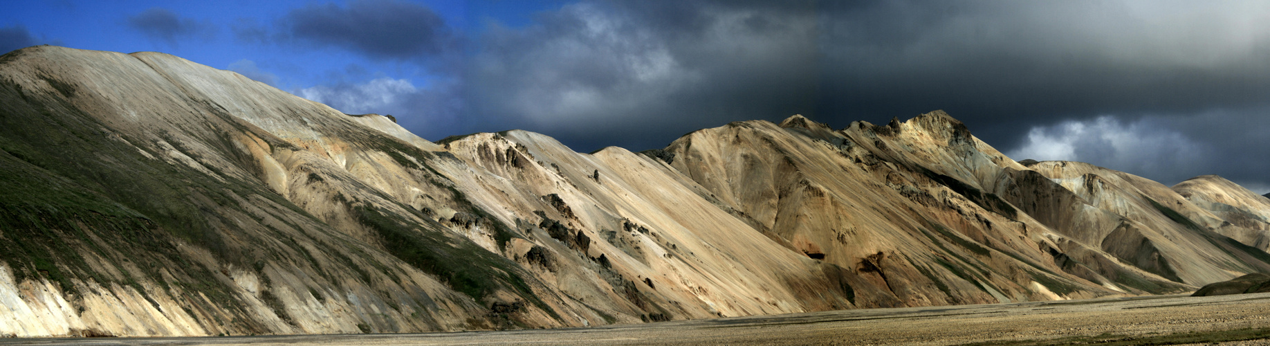 Landmannalaugar am Abend