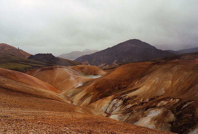 Landmannalaugar bei Dauerregen