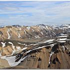 Landmannalaugar - Blick vom Bláhnjukur -