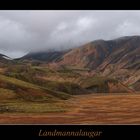 Landmannalaugar im Herbst