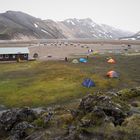 Landmannalaugar im Regen