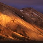 Landmannalaugar in der Abendsonne