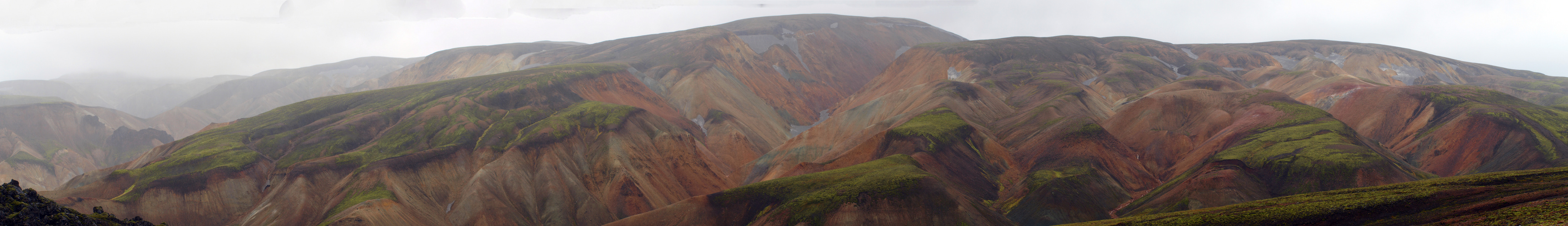 Landmannalaugar in Rain