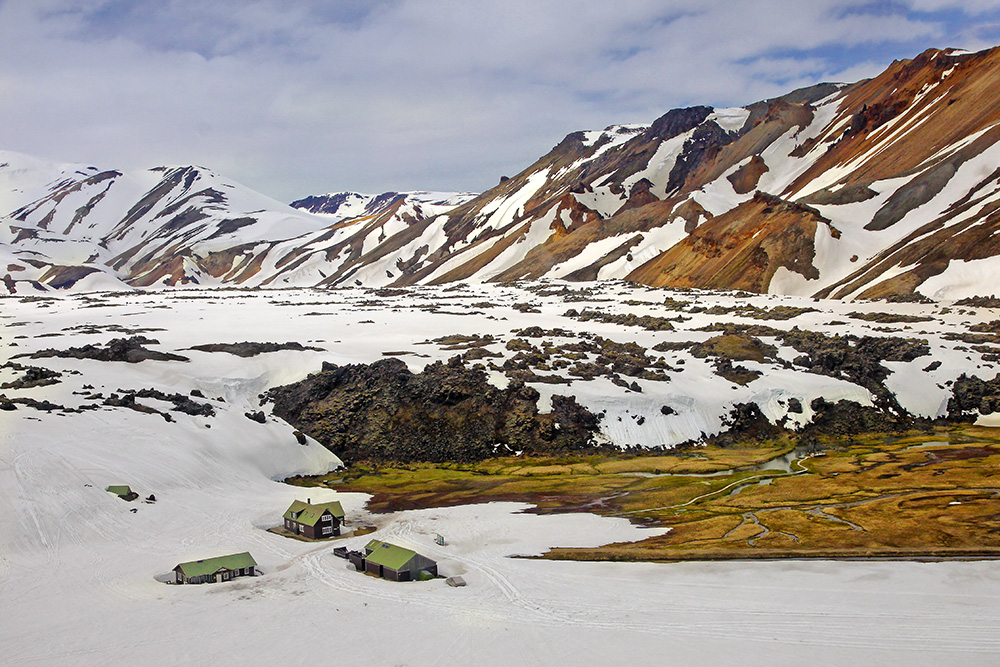 Landmannalaugar / Luftbild