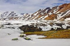 Landmannalaugar / Luftbild