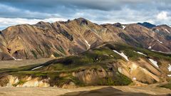 Landmannalaugar mit seinen Rhyolithbergen