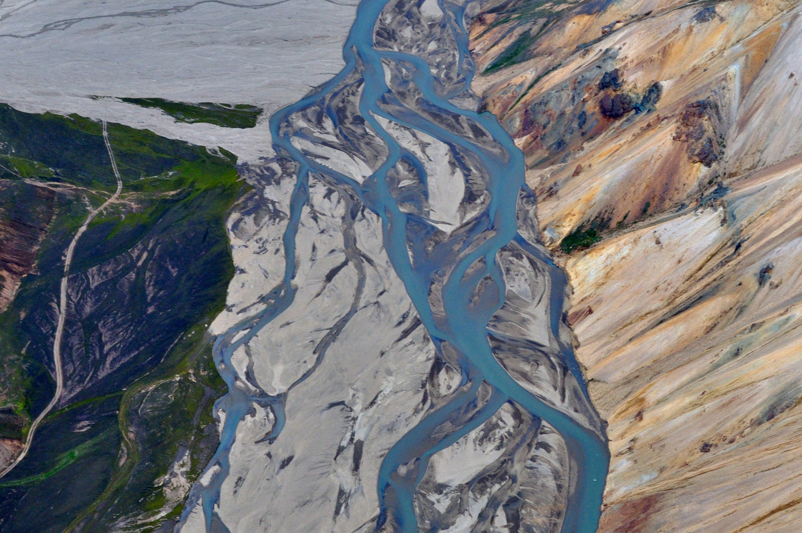 Landmannalaugar von oben