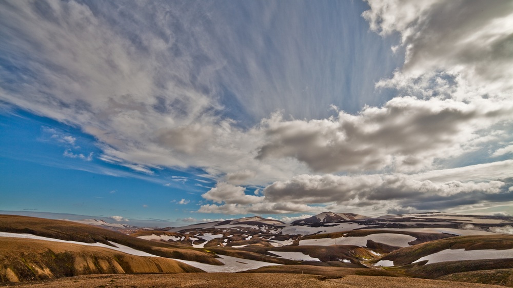 Landmannalaugar - Wolkenspiel