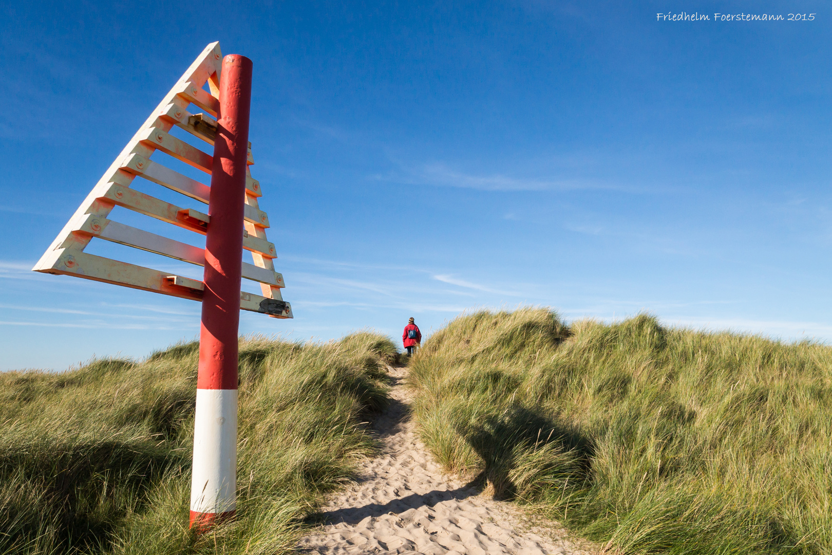 Landmarke am Ellenbogen auf Sylt