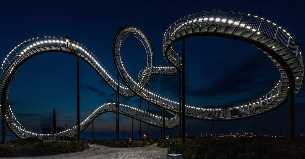 Landmarke Tiger & Turtle (Magic Mountain) in Duisburg/NRW