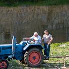 Landmaschienenaustellung in Lavoute-Chilac