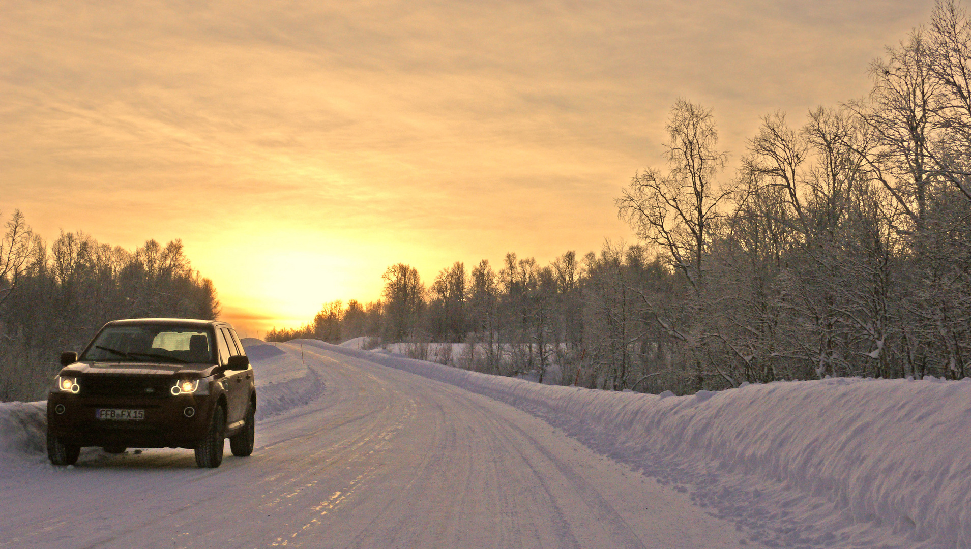 Landrover Freelander in Finnland