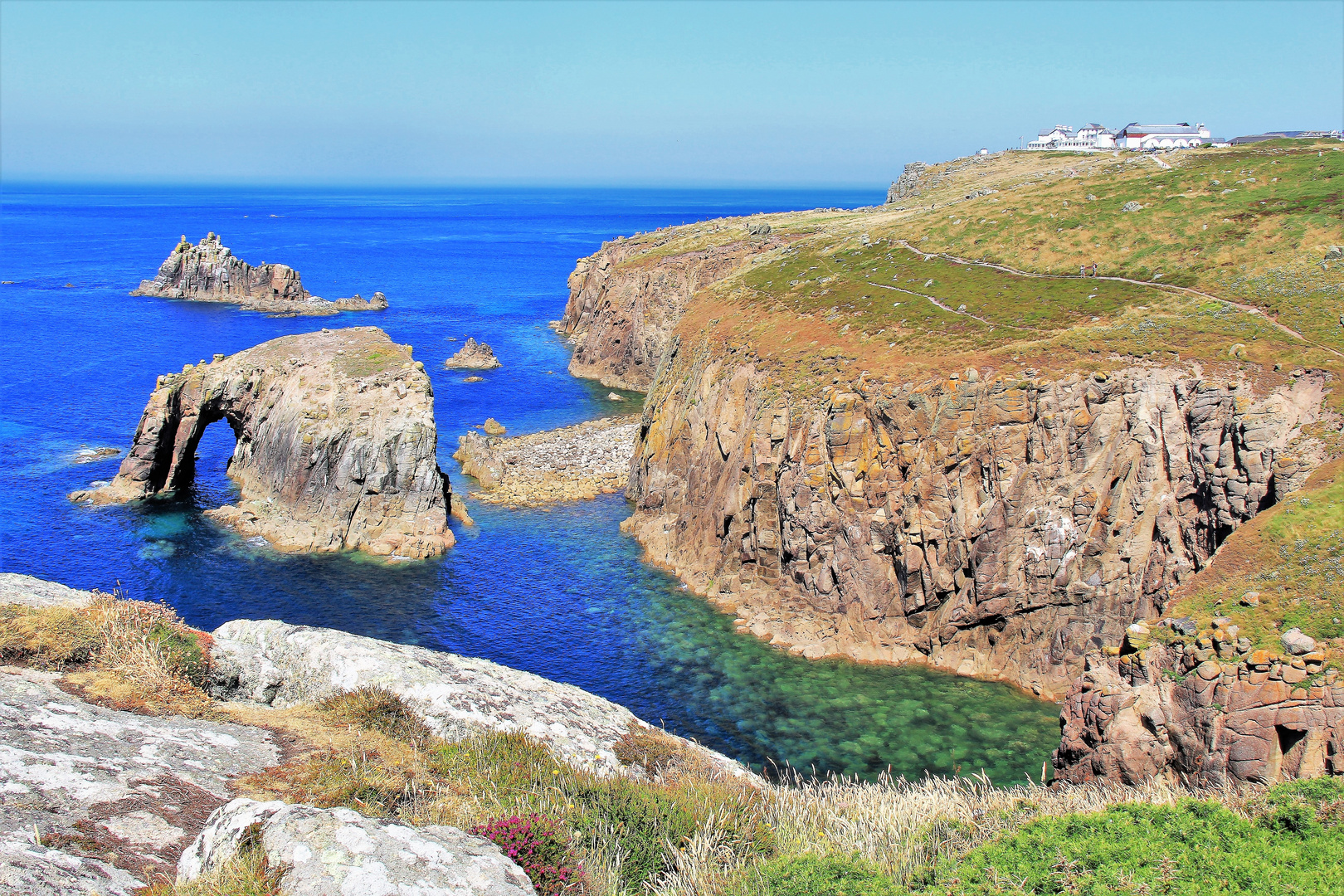 Land's End, Enys Dodman Arch, Cornwall