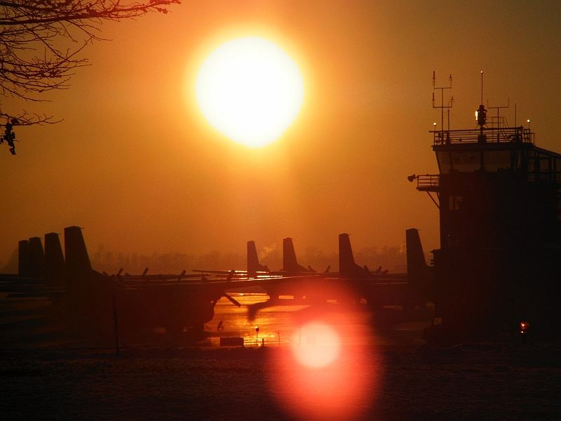 Landsberg Airbase - Abenddämmerung