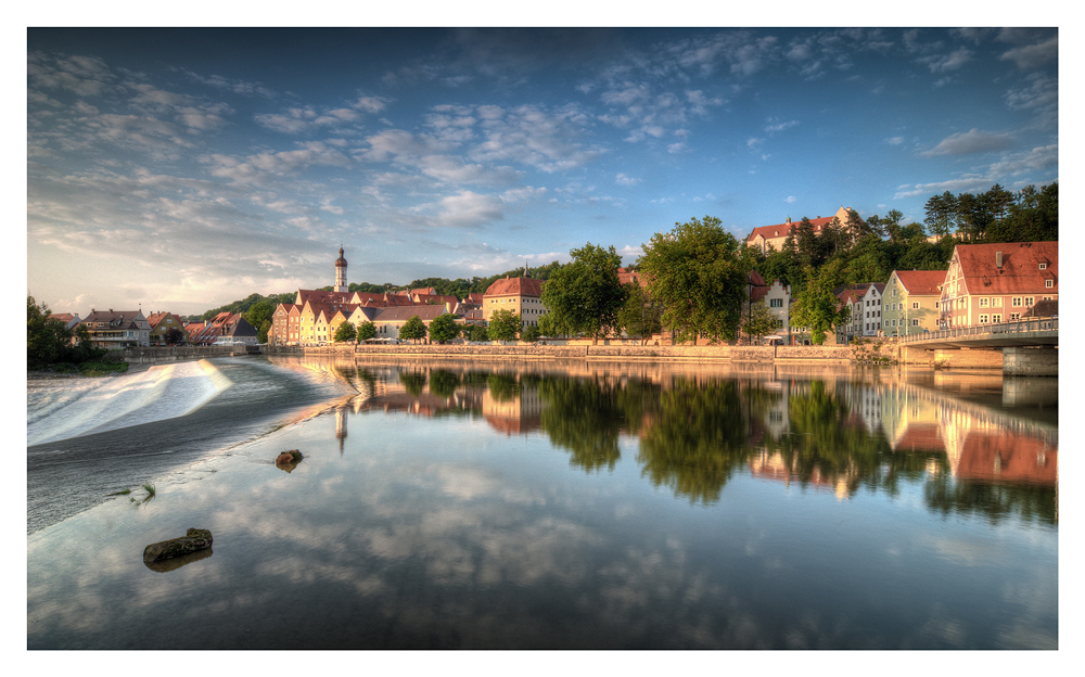 Landsberg am Abend...