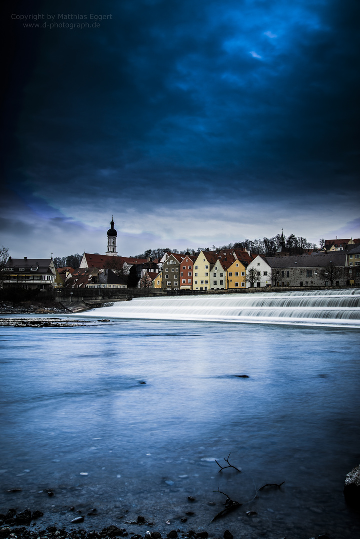 Landsberg Am Lech, Staustufe an der Katharinenbrücke