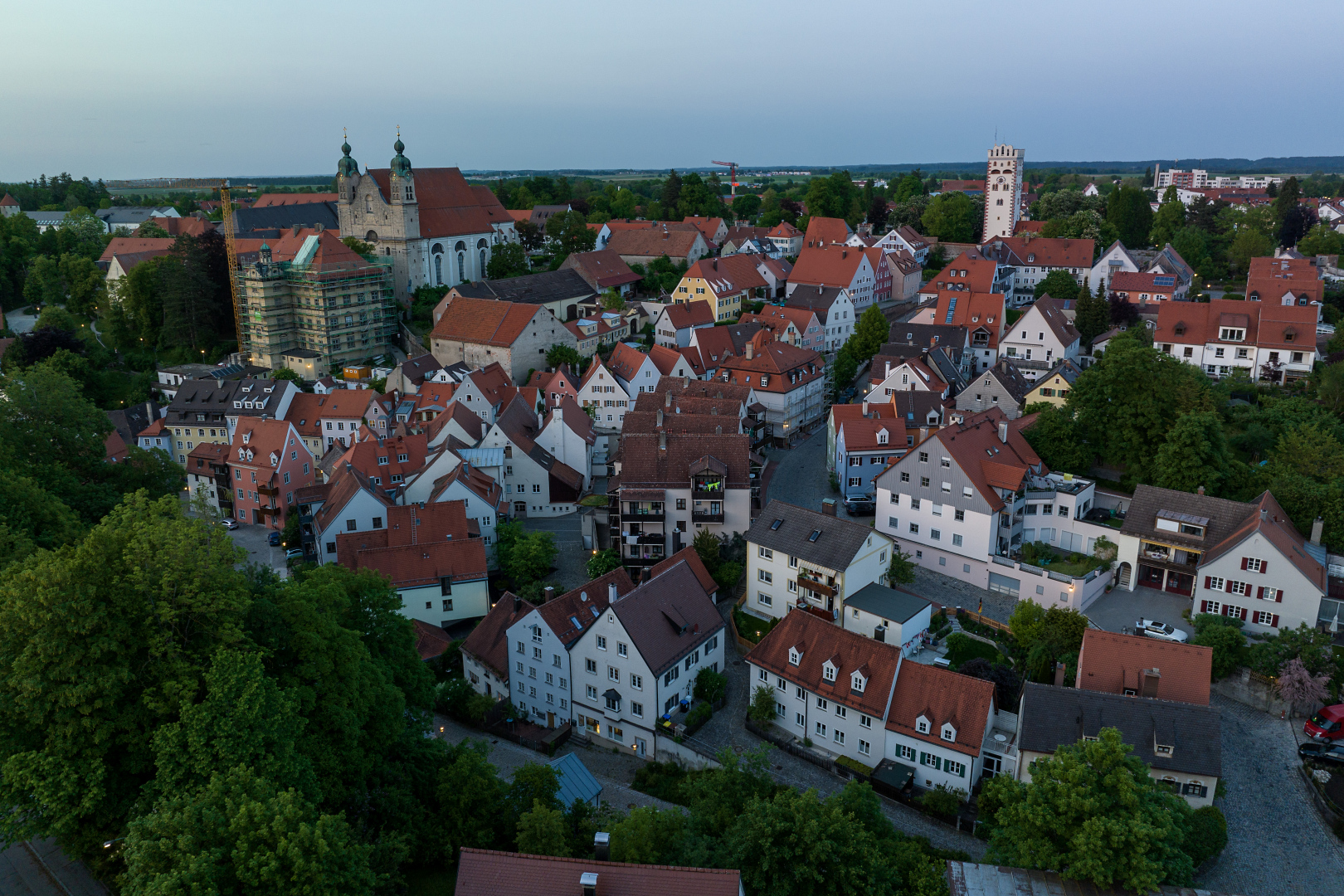 Landsberg Drohnenaufnahme