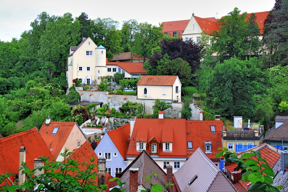 Landsberg - Stadtblick von oben