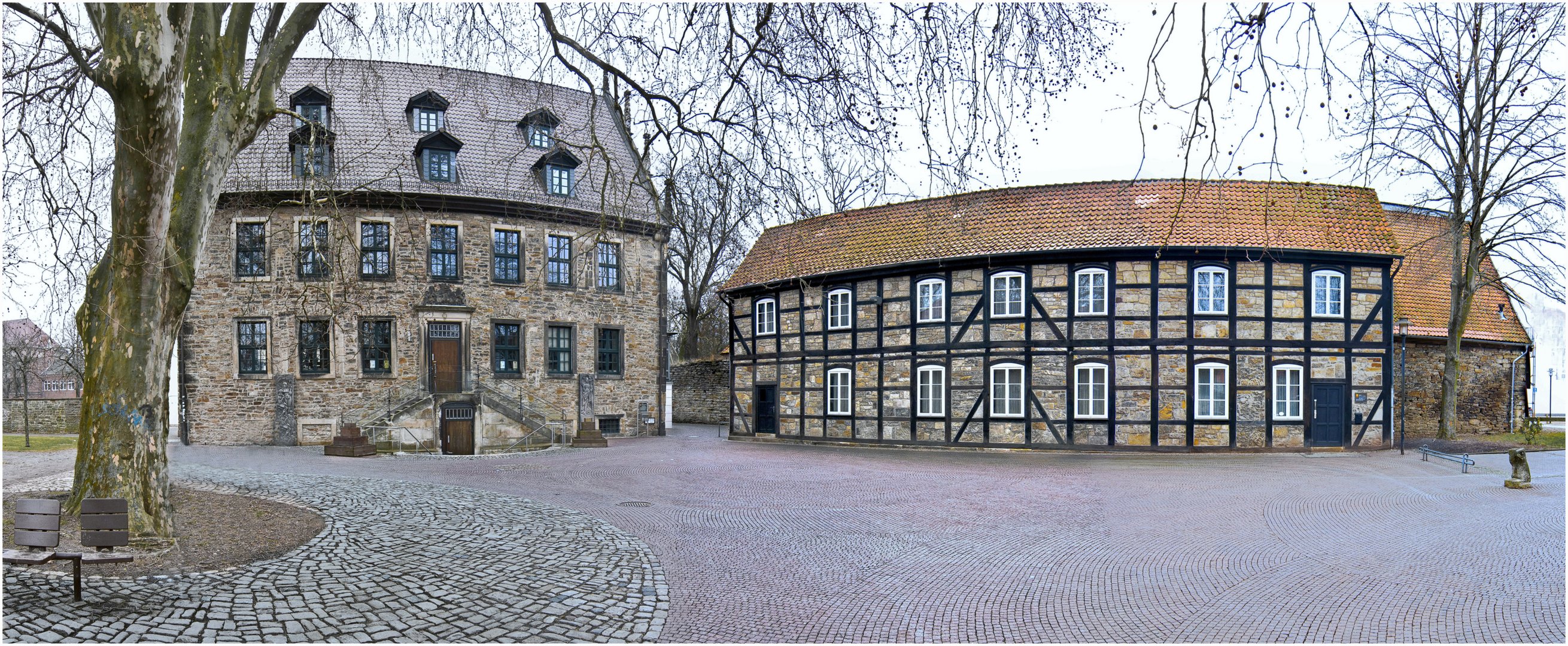 Landsbergscher Hof und Zehntscheune, Stadthagen