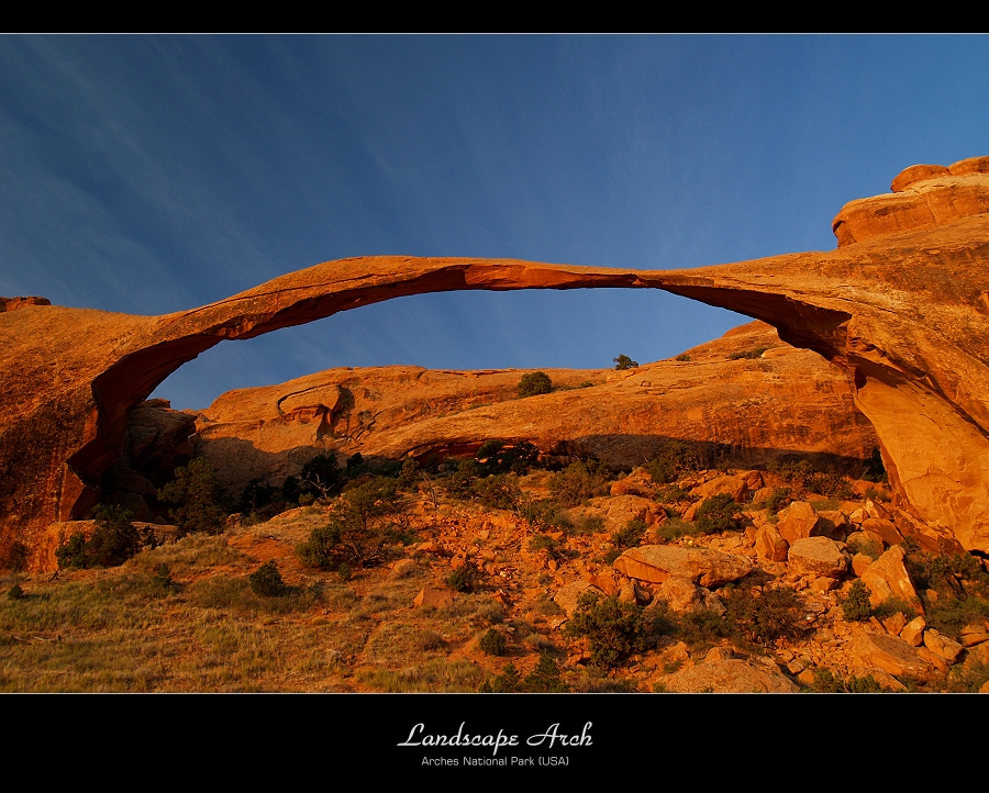 Landscape Arch - Arches National Park (USA)