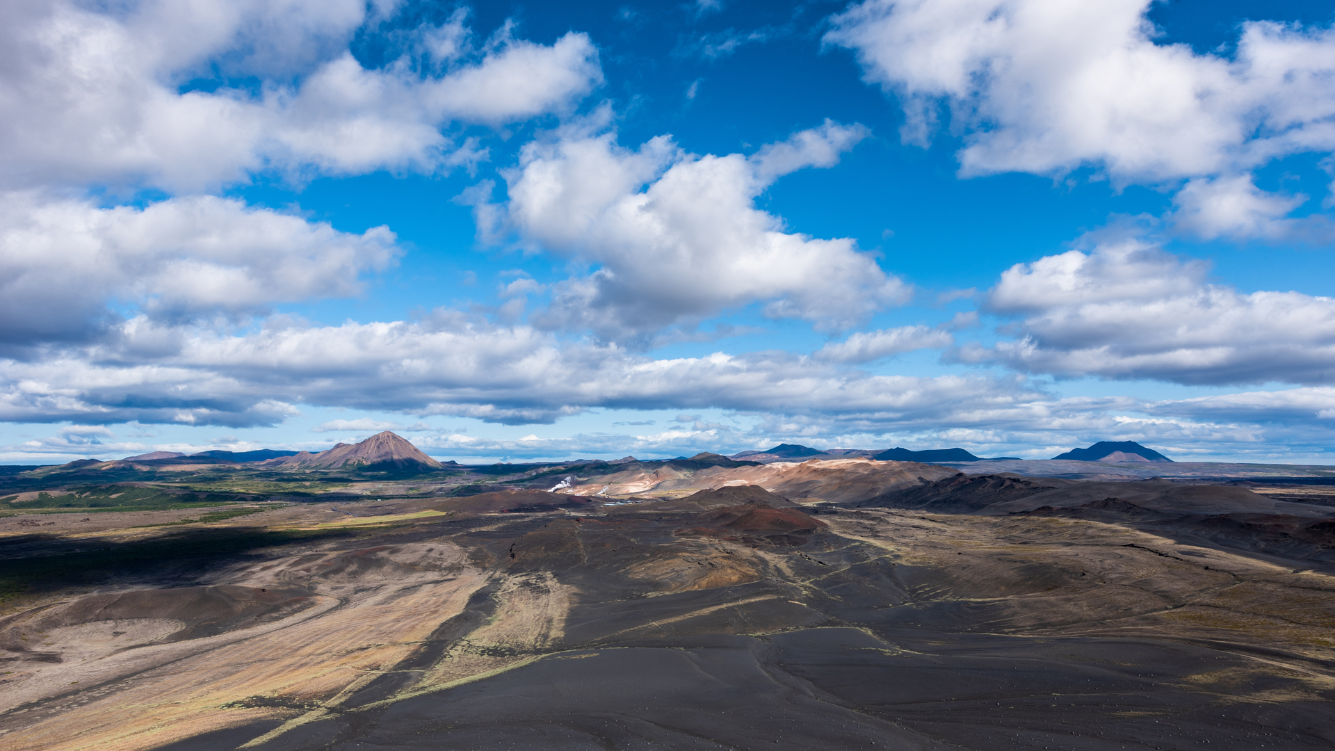 Landscape around Mývatn (Island) (2021)