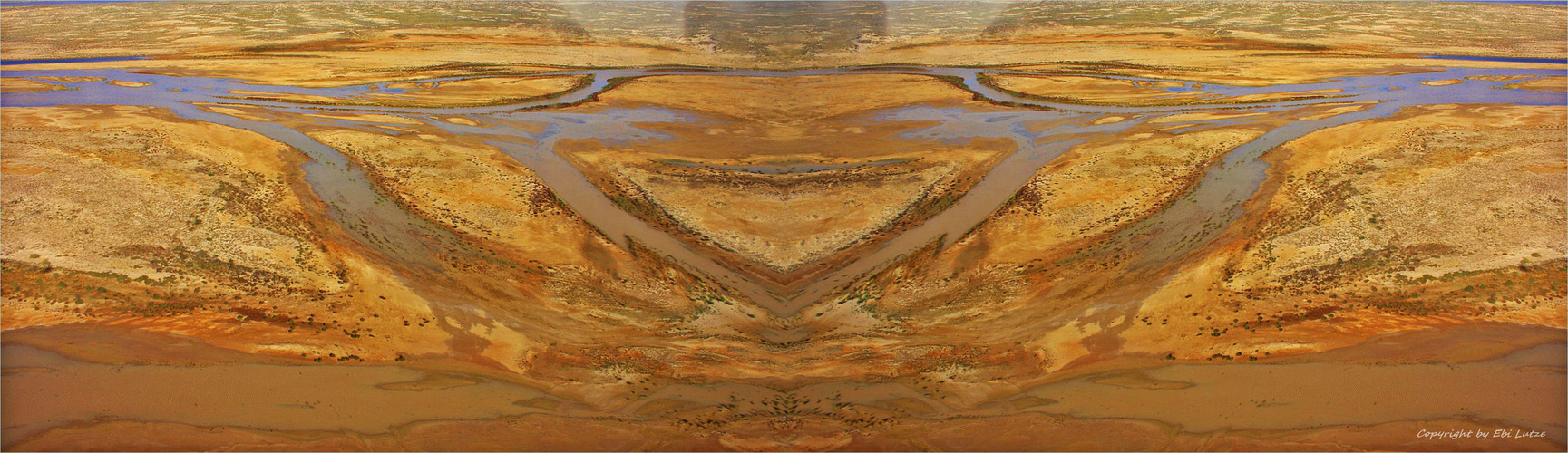 * Landscape Art by Nature / Lake Eyre *