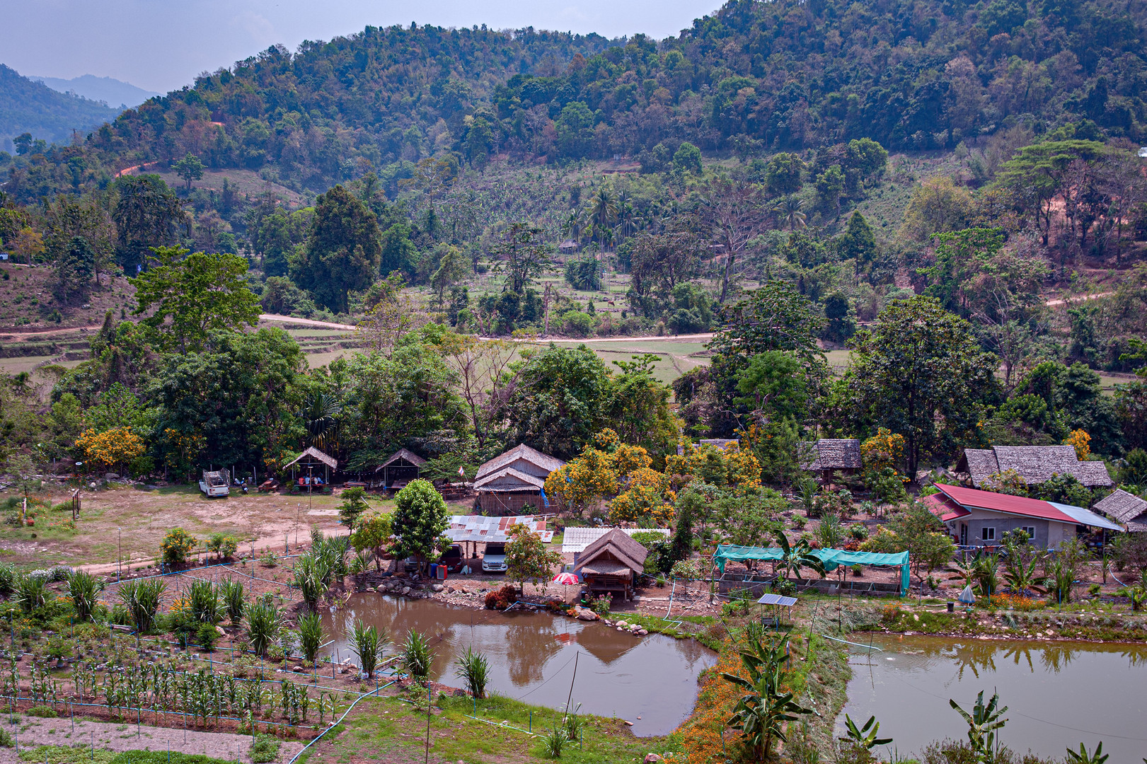 Landscape at Mae Nam Cha Wang