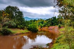 Landscape at the Nam Tha River