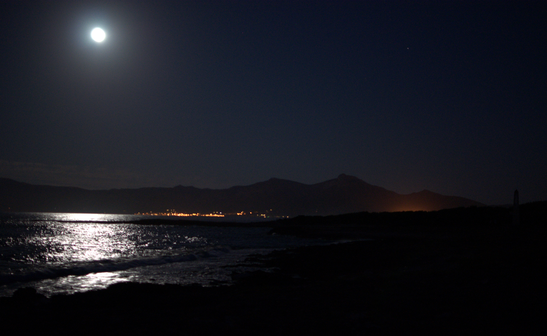 Landscape by night