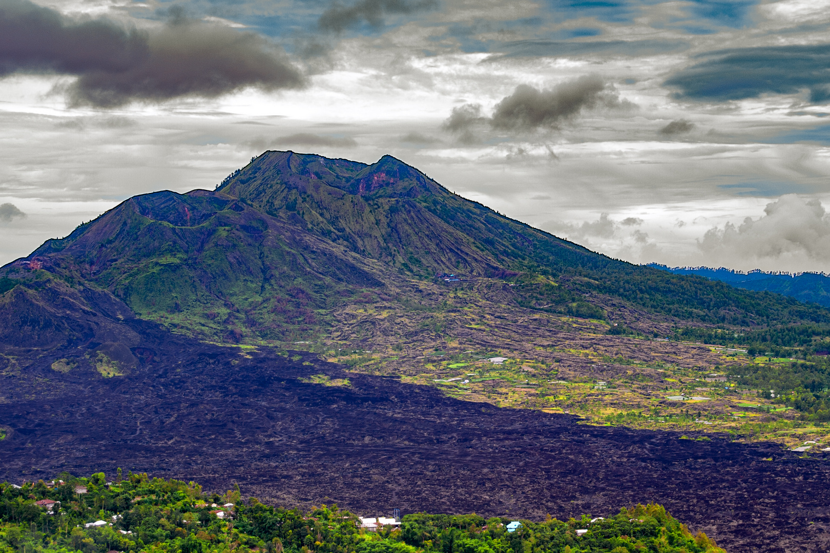 Landscape from the Batur