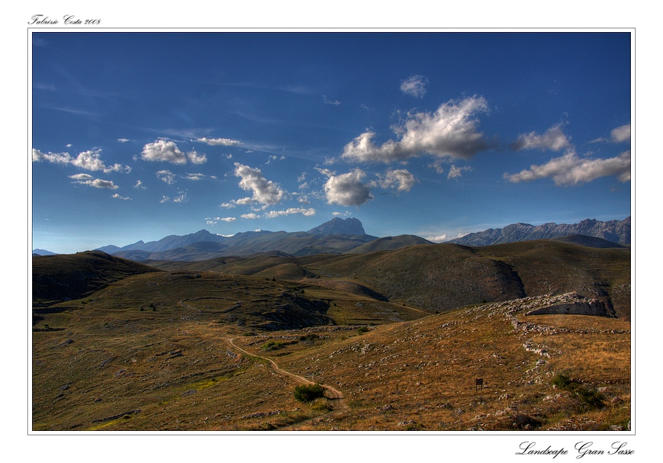 Landscape Gran Sasso