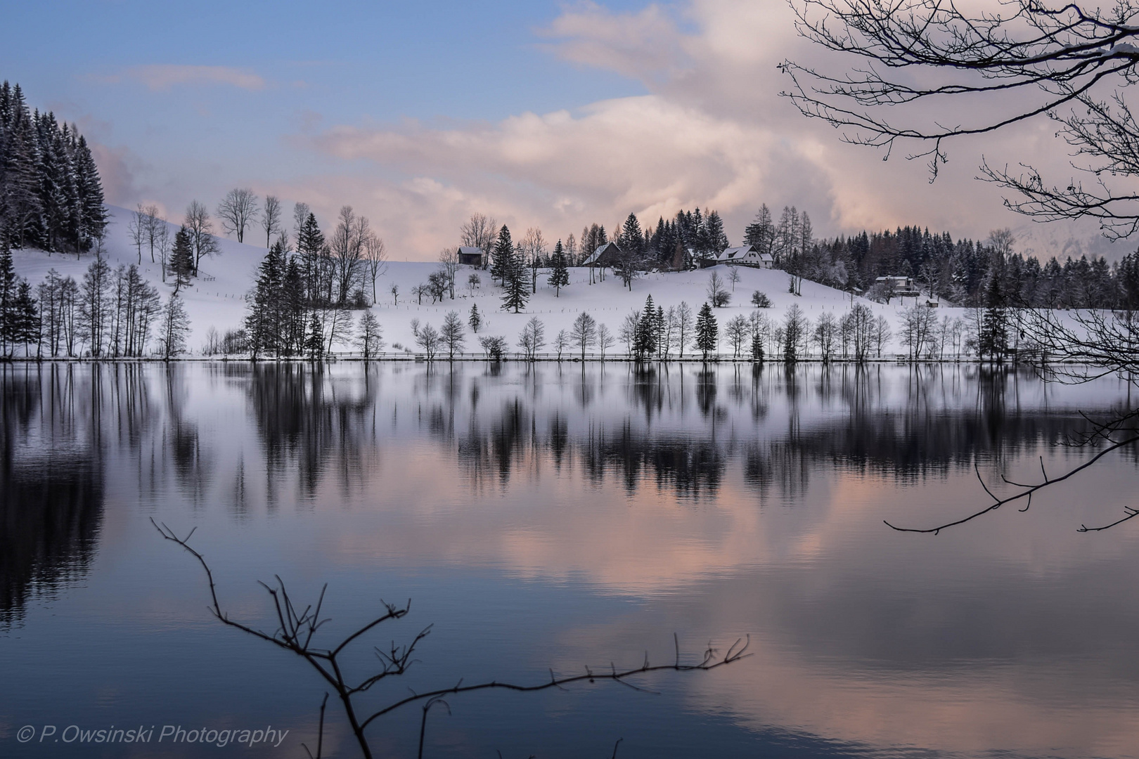 Landscape in a winter mood