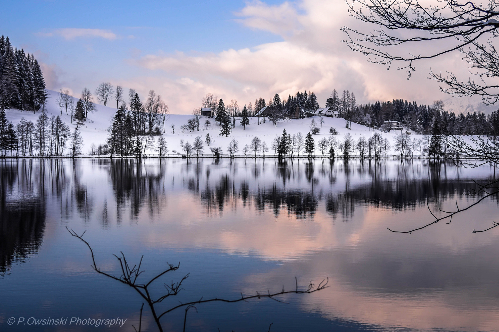 Landscape in a winter mood