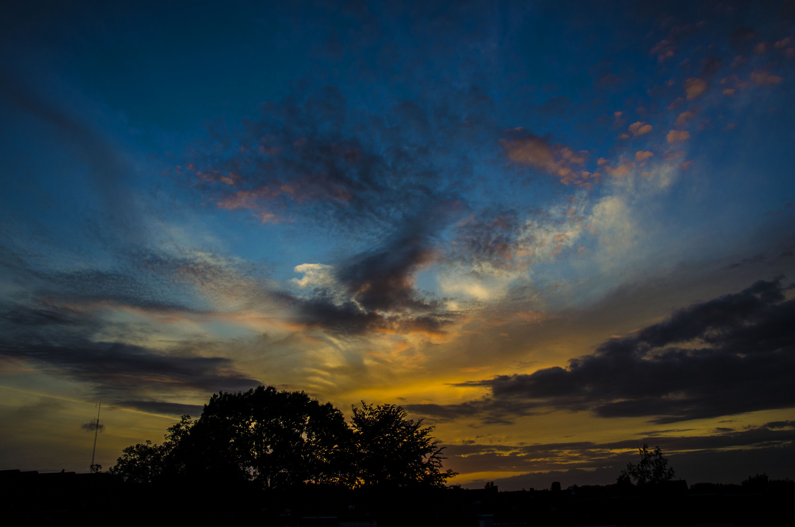 Landscape in Belgium (Mouscron)