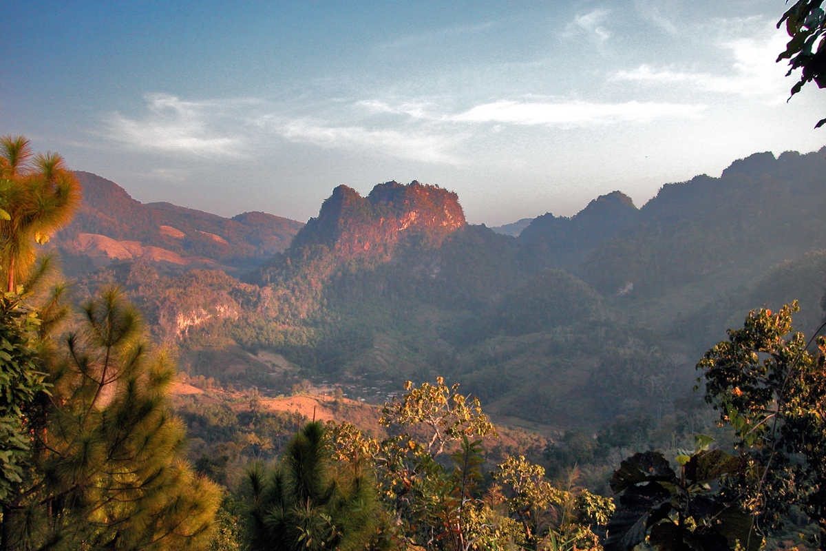 Landscape in northern Thailand