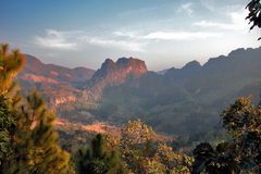 Landscape in northern Thailand