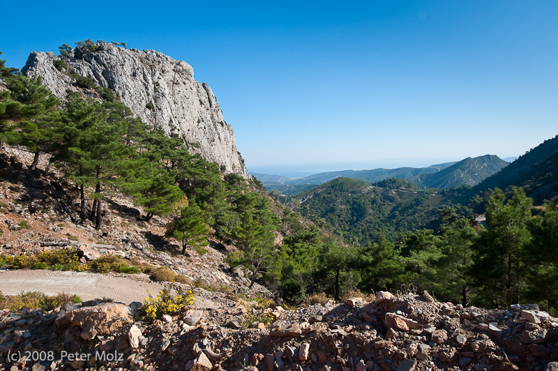 Landscape in the centre of Samos / Samos, Greece,  2008