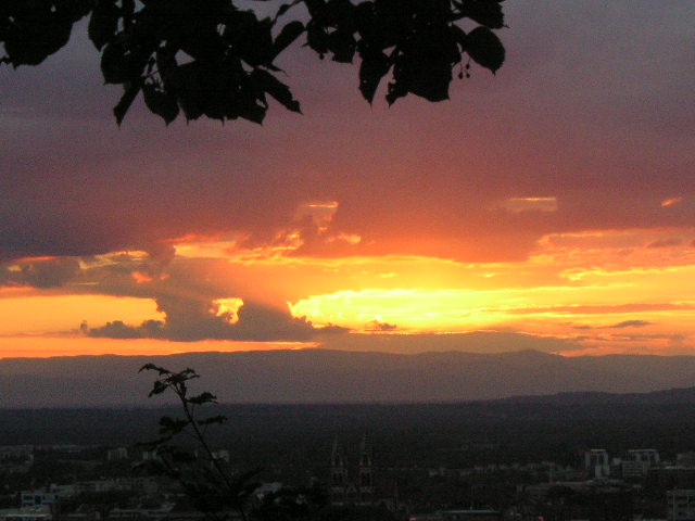 landscape in the sky