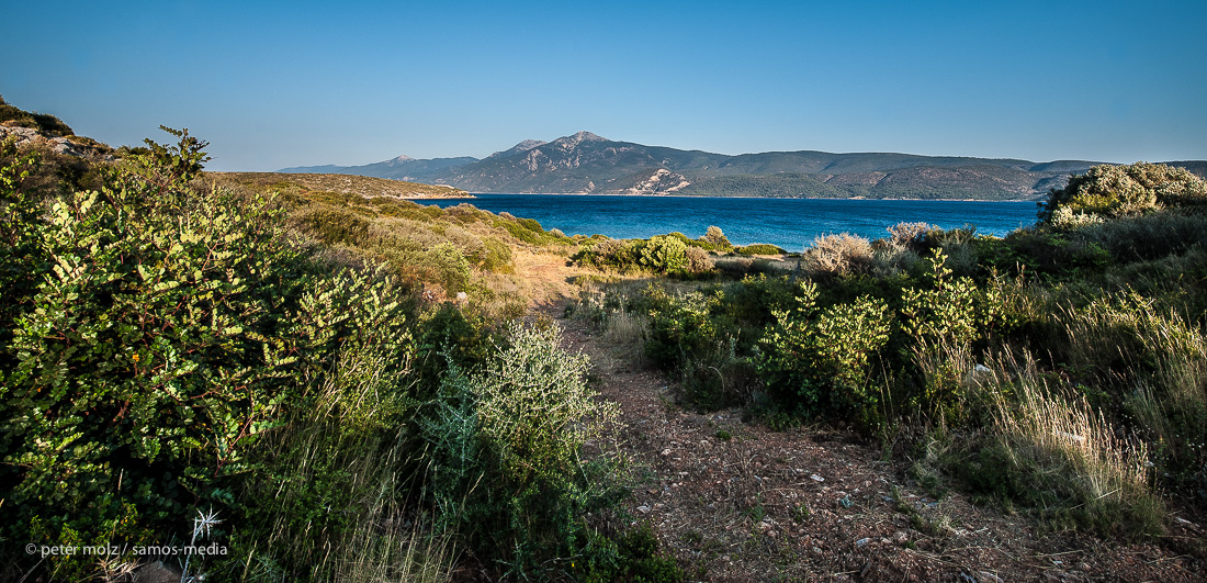 Landscape in the southeast of Samos | Greece