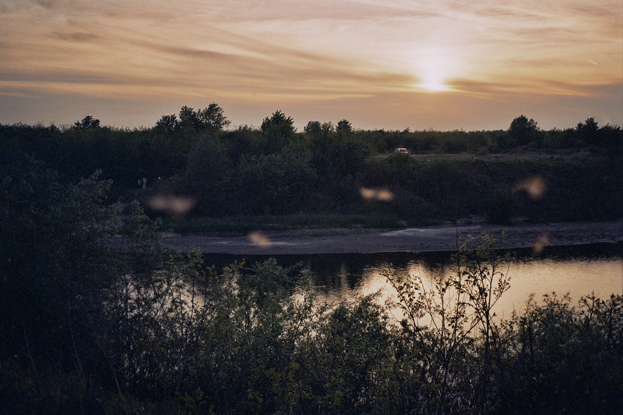 Landscape near Arges River