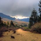 Landscape near Ujen Chholeng in Bumthang