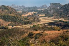 Landscape Phu Pa Poh, Nong Hin Ngam, Loei