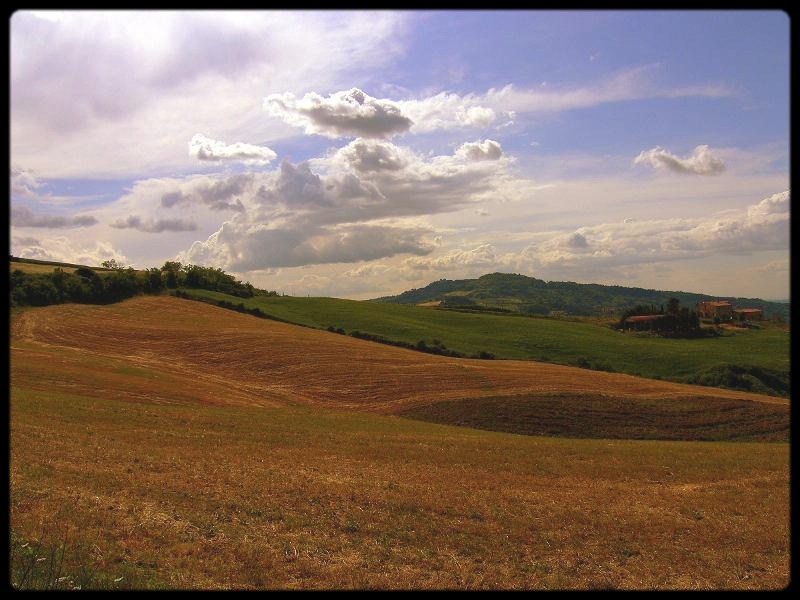 Landscape with clouds