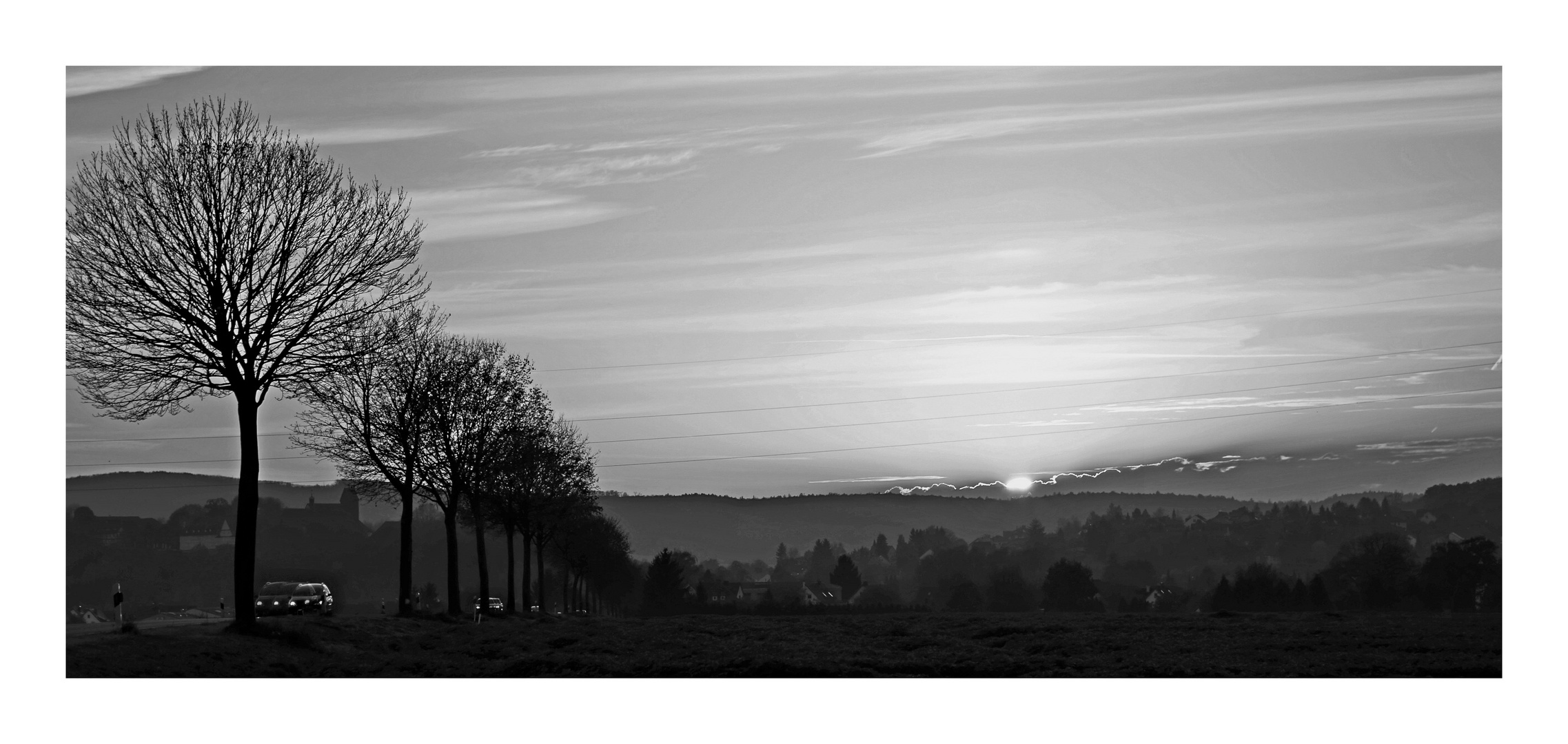 Landschaft abends