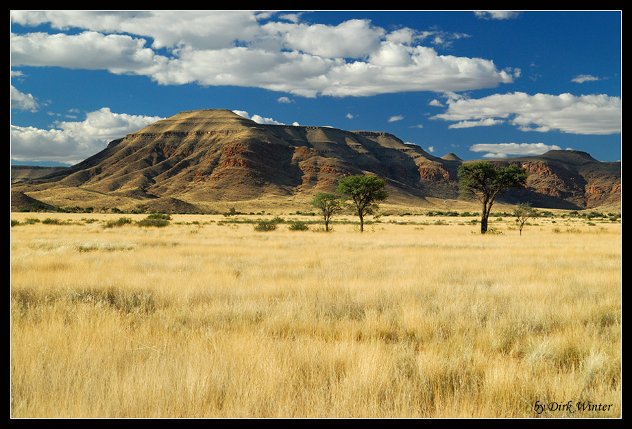 Landschaft am Abend