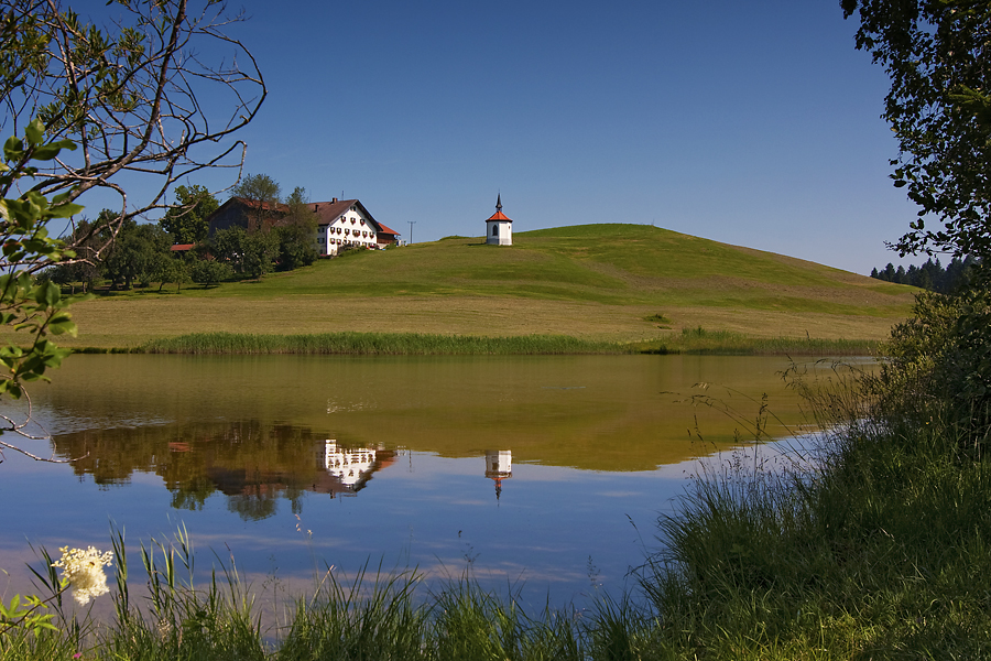 Landschaft am Hegratsriedersee